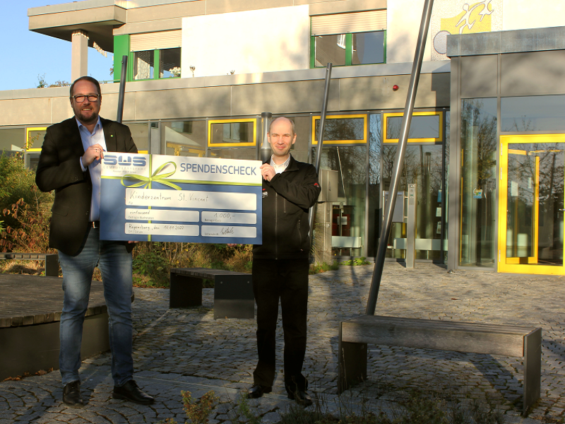 SWS Computersysteme spendet 1.000 Euro